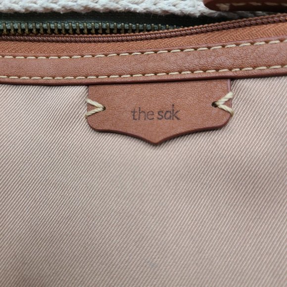 The Sak Bags The Sak Leather Crocheted Crossbody Bag Purse Poshmark